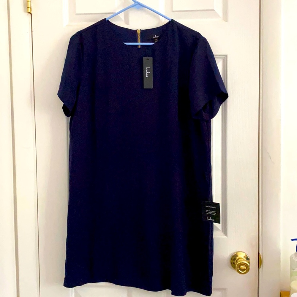 Lulus Xtra large Navy blue dress